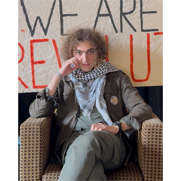 Blue Goldsmiths SU logo - a white G on a blue circle